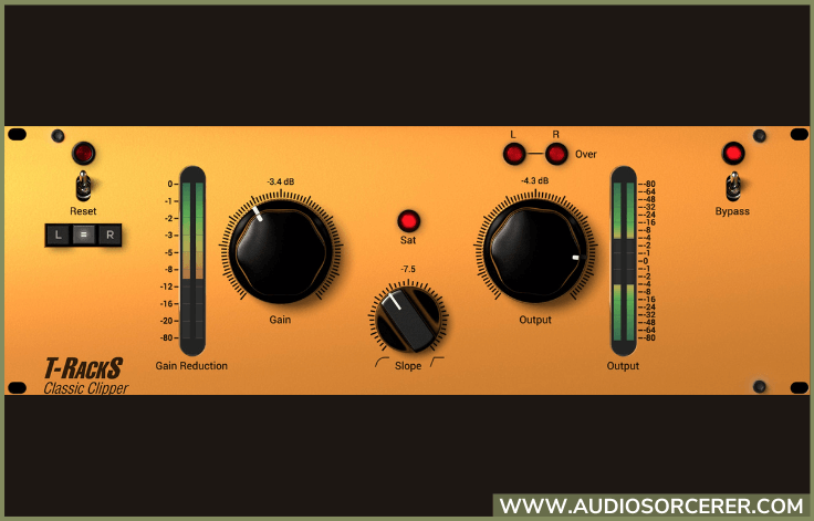 IK Multimedia T-Racks Classic Clipper audio plugin.