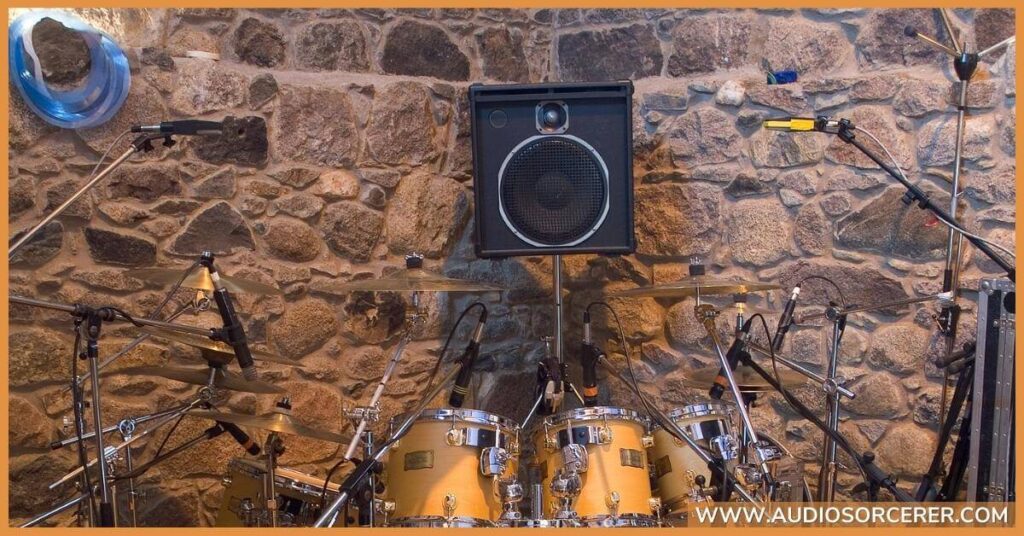 Miking a drum kit with the focus on the overhead mics.