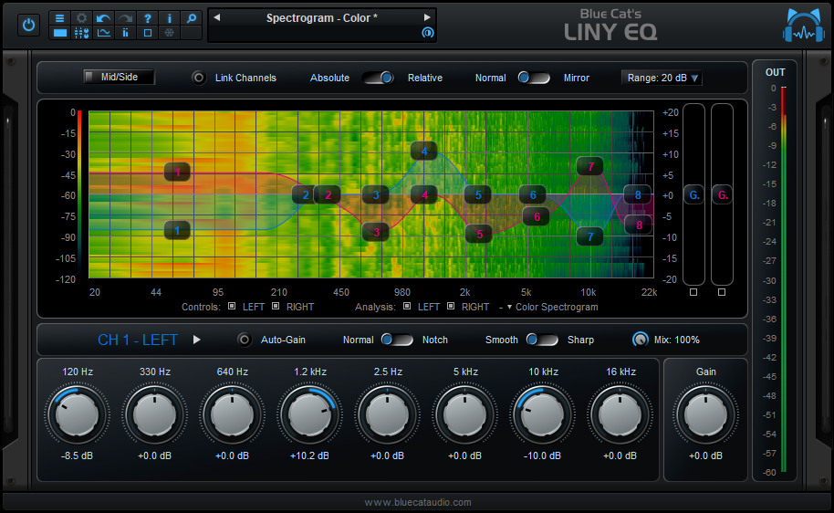 Blue Cat Audio Liny EQ