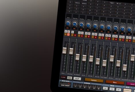 Slate Digital Raven console within Pro Tools.