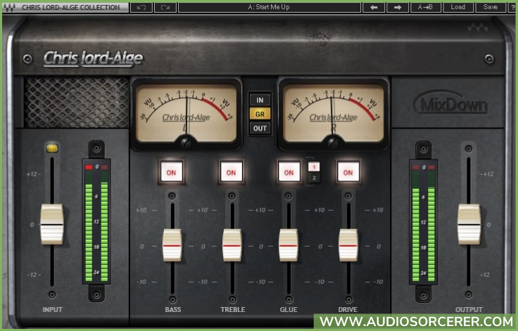Waves Audio CLA MixDown Audio Plugin.