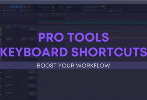 Pro Tools Keyboard Shortcuts Blog Cover Image