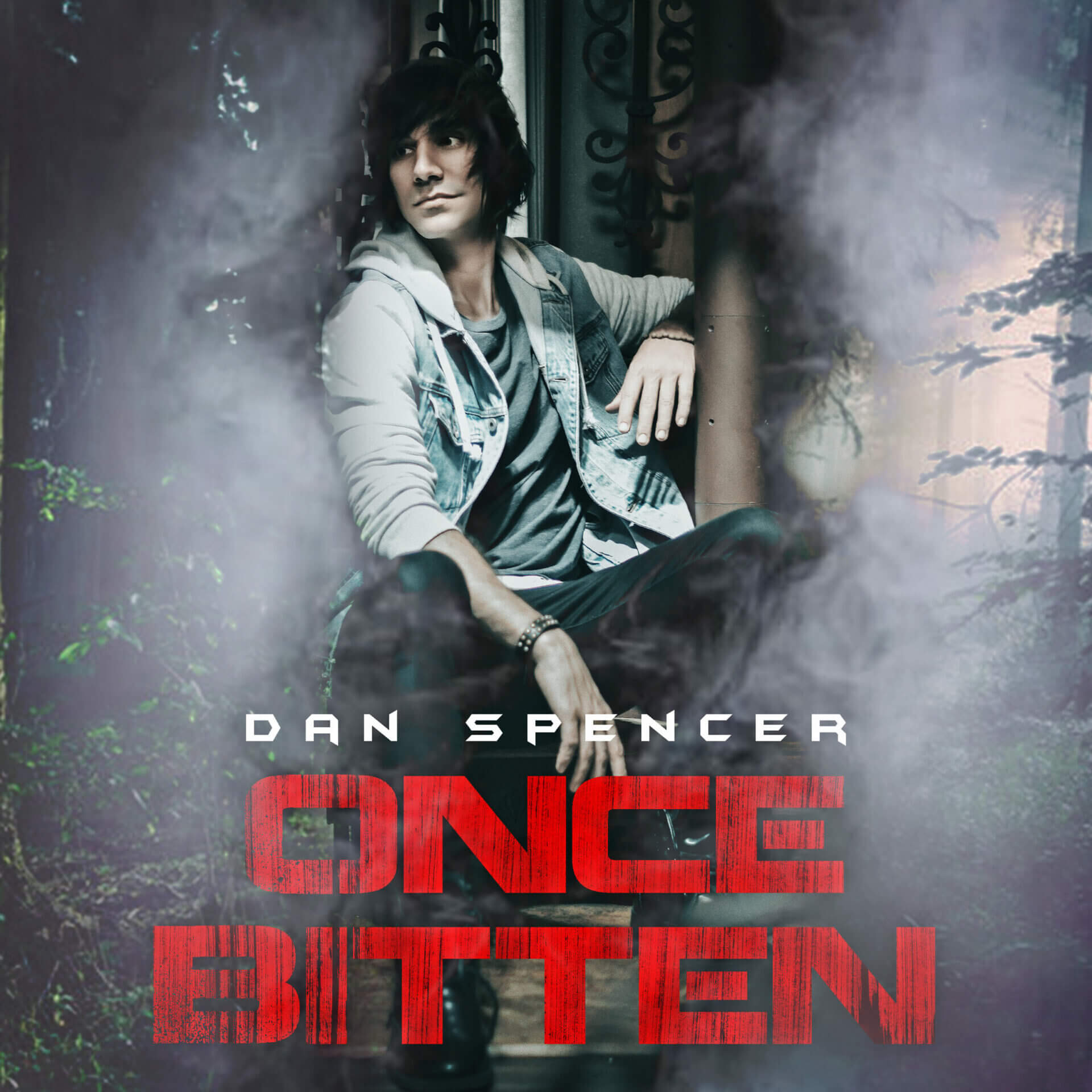 Album cover for Once Bitten by Dan Spencer.
