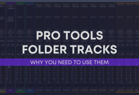 Folder Tracks Pro Tools Blog Cover Image