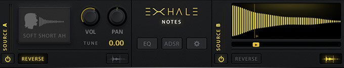 Notes Mode in Output Exhale.