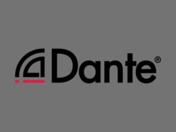 Dante audio logo.