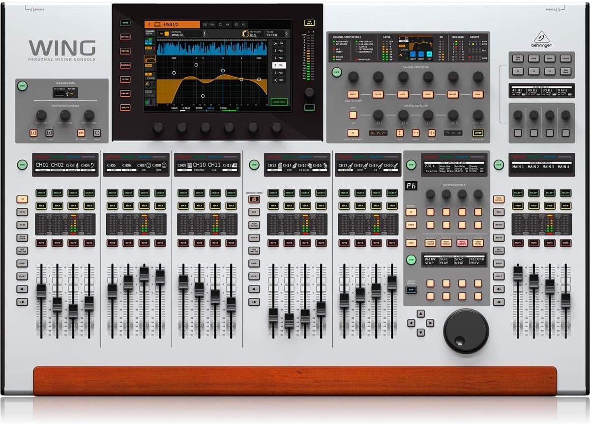 Behringer WING 48-channel Digital Mixer.